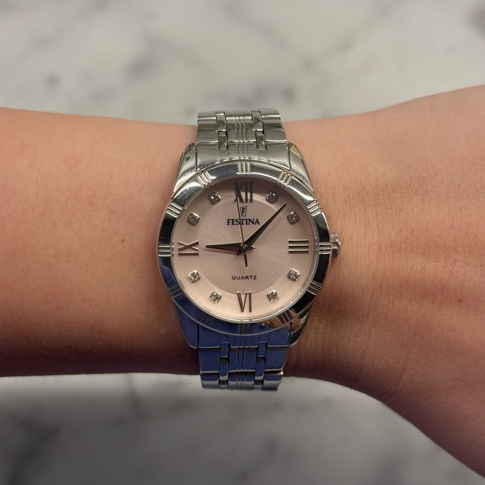 Festina Silver Quartz Watch